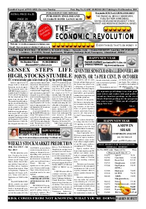 The Economic Revolution English edition issue 20-21 Yr 2  Dipawali special