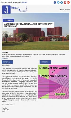 Vol VIII issue 19-Rootedness makes design authentic