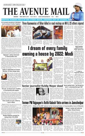 The Avenue Mail, August 24th 2018