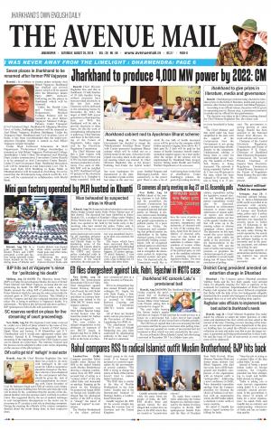 The Avenue Mail, August 25th 2018