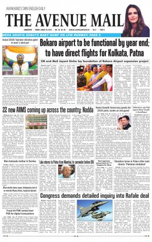 The Avenue Mail, August 26th 2018