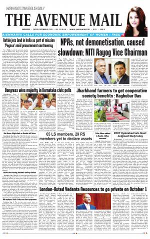 The Avenue Mail, September 4th 2018