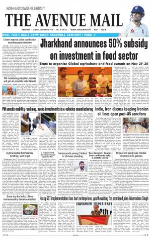 The Avenue Mail, September 8th 2018