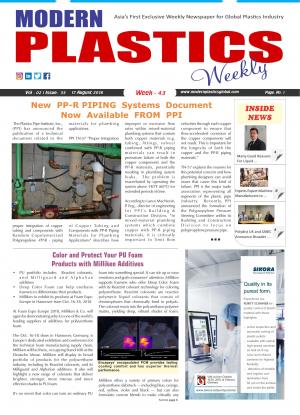 Modern Plastics Weekly