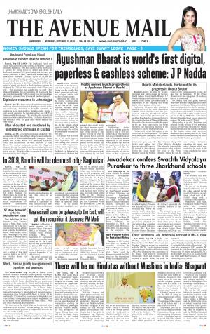 The Avenue Mail, September 19th 2018