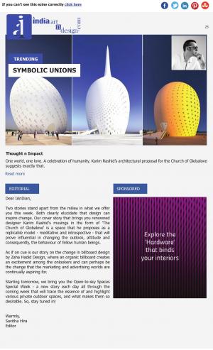 Vol. VIII Issue 23 - Design can inspire change