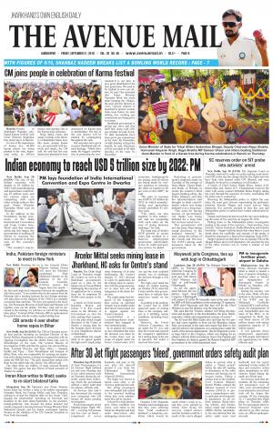 The Avenue Mail, September 21st 2018