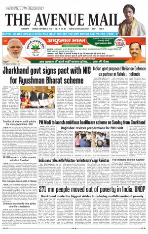 The Avenue Mail, September 22nd 2018