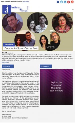 Vol. VIII Issue 24  - Nature’s aesthetics: Open-to-sky Spaces Special Issue