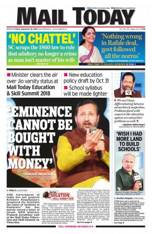 Mail Today Issue September 28, 2018