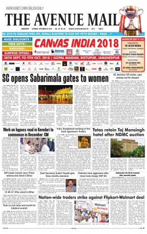 The Avenue Mail, September 29th 2018