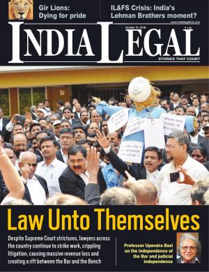 India Legal 15 October 2018