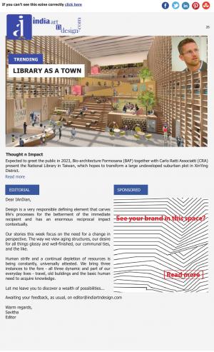 Vol. VIII Issue 26  - Design defines awakening 