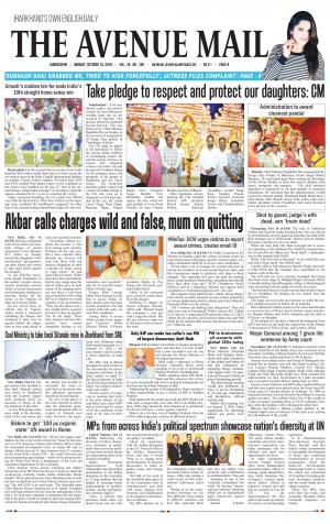 The Avenue Mail, October 15, 2018