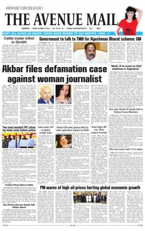 The Avenue Mail, 16th October, 2018 