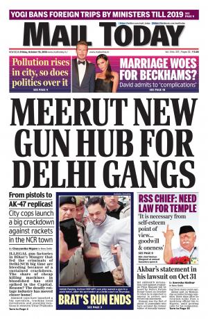 Mail Today issue Thursday, October 19, 2018