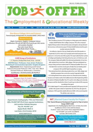 JOB OFFER MAGAZINE SOUTH VOL-5 ISSUE 29