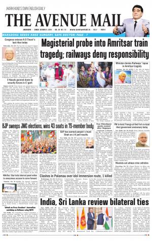 The Avenue Mail, October 21, 2018