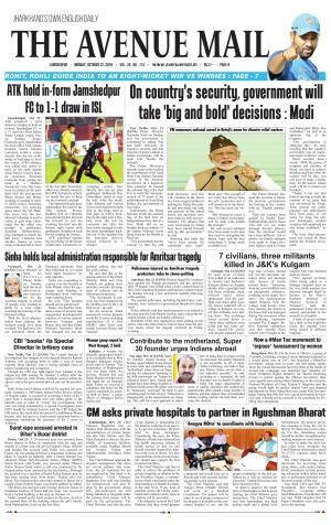 The Avenue Mail, 22nd October, 2018