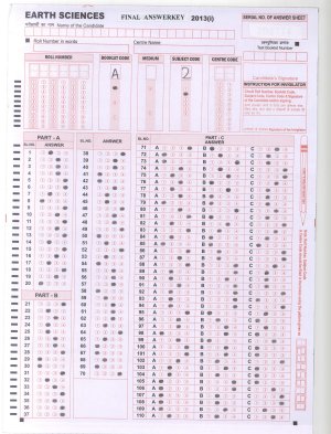 Joint CSIR UGC NET Answer Key June 2013 Earth Sciences 