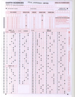 Joint CSIR UGC NET Answer Key June 2013 Earth Sciences C