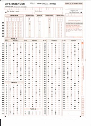 Joint CSIR UGC NET Answer Key June 2013 Life Sciences 