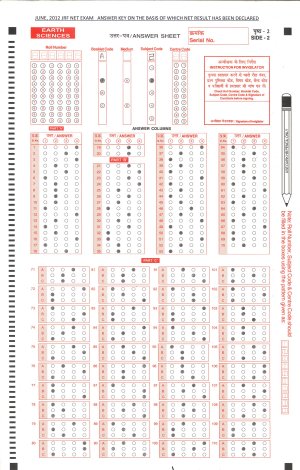 Joint CSIR UGC NET Answer Key June 2012 Earth Sciences 