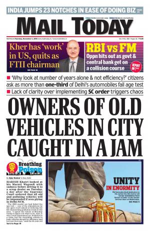 Mail Today issue November 1, 2018