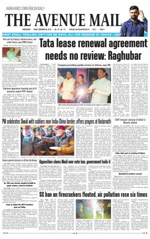 The Avenue Mail, November 9th 2018