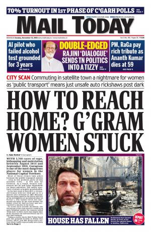 Mail Today issue November 13, 2018