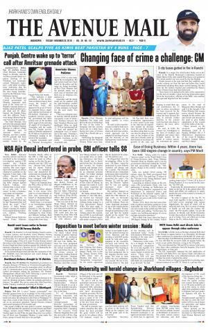 The Avenue Mail, November 20th, 2018