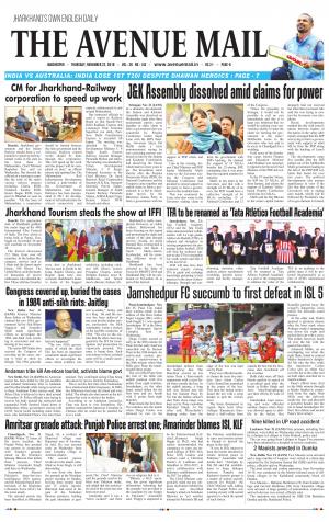 The Avenue Mail, November 22nd, 2018