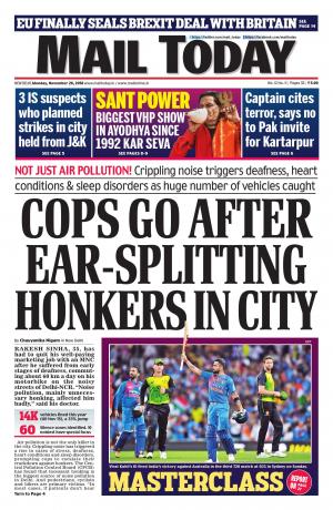 Mail Today, Monday, November 26, 2018