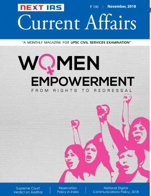  Current Affairs MADE EASY- November 2018 