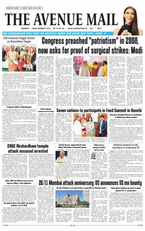 The Avenue Mail, November 27th, 2018