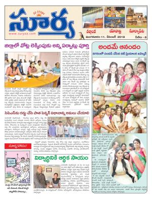 Tuesday 11 December, 2018