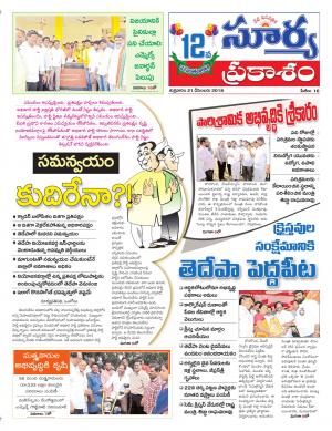 Friday 21 December, 2018