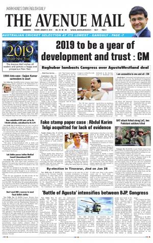 The Avenue Mail, January 1st, 2019