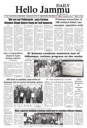 Hello Jammu 29 Dec 2018