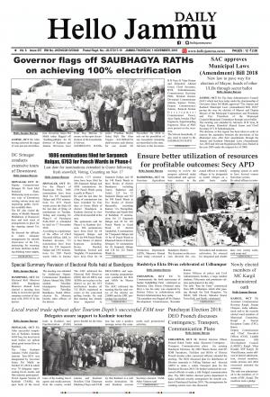 Hello Jammu 01 Nov 2018