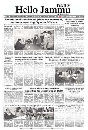 Hello Jammu 20 Nov 2018