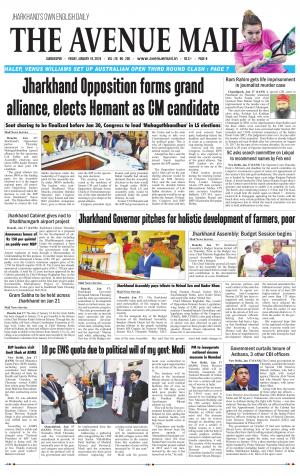 The Avenue Mail, January 18th, 2019