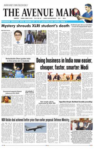 The Avenue Mail, January 19th, 2019