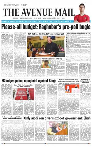 The Avenue Mail, January 23, 2019