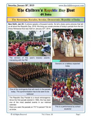 Republic Day Special - The Children's Post of India