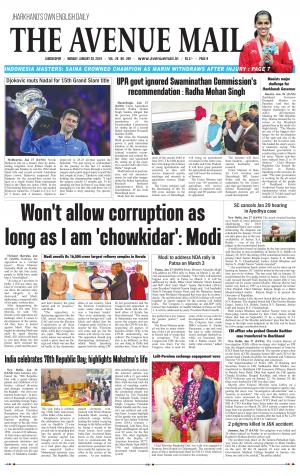 The Avenue Mail, January 28th, 2019