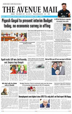 The Avenue Mail, February 1st, 2019