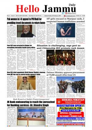 HELLO JAMMU 03 FEB 2019