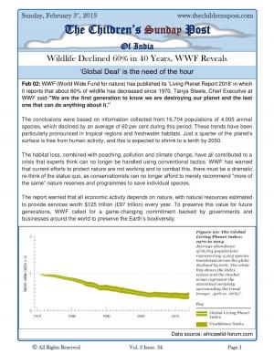 The Children's Post, 3rd February, 2019