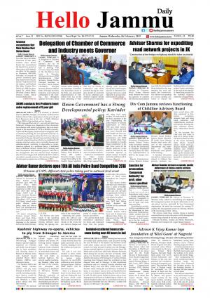 HELLO JAMMU 06 FEB 2019